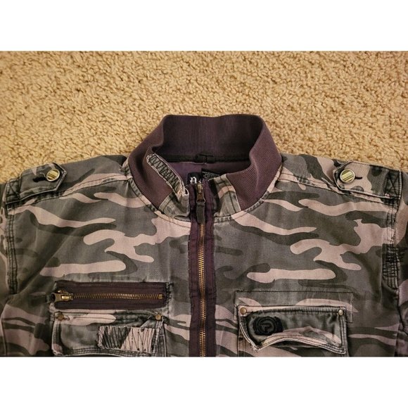P Miller Womans Zip-Up Jacket Camo Size XL - Picture 6 of 16